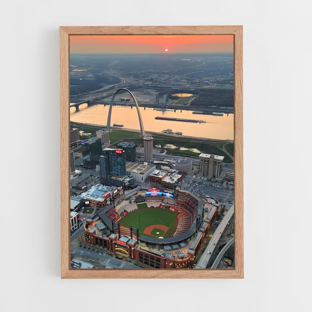 Poster Cardinals en Émotion – affiche Baseball (vue 4)